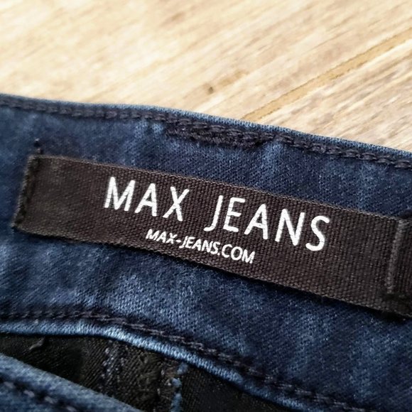 Max Jeans Skimmer Zip Front Stretchy Jeans 6 - Picture 6 of 7